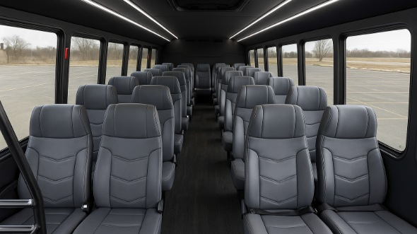 20 Passenger Minibus Interior