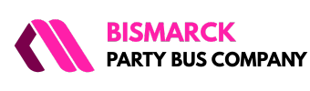 bismarck party bus company logo