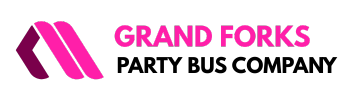 grand forks party bus company logo